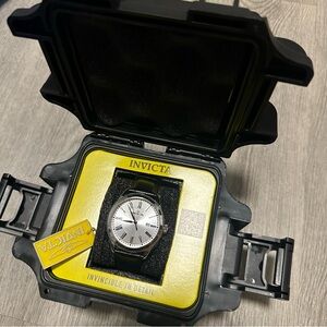 WITH SLOT CASE! Invicta Celestial Men's Watch - 43mm, Black (47810)